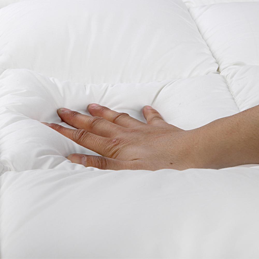 Single Giselle Bedding Mattress Topper Pillowtop Bamboo