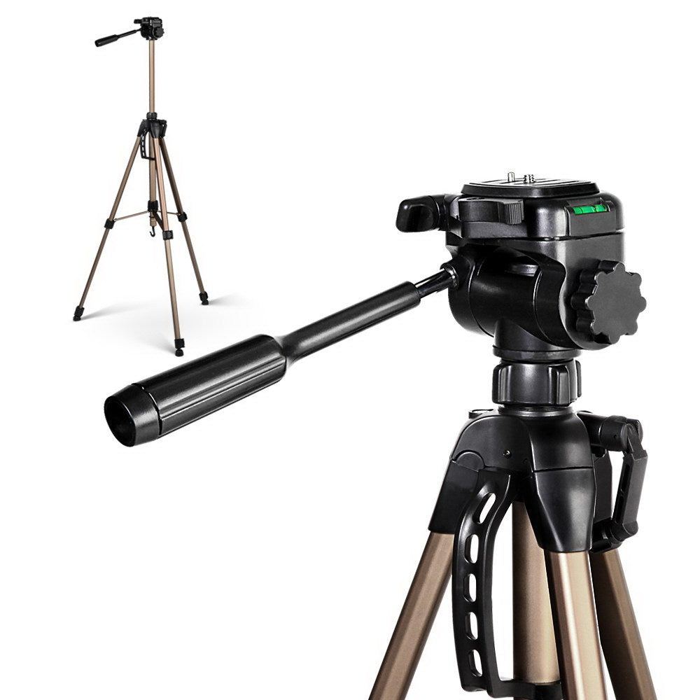 Professional Camera Tripod Monopod Stand DSLR Pan Head Mount Flexible