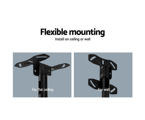 TV Wall Ceiling Mount Bracket Full Motion Tilt Swivel 32 42 50 55 60 65 70 75 inch