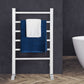 Electric Heated Towel Rail Rack 6 Bars with Timer Clothes Dry Warmer