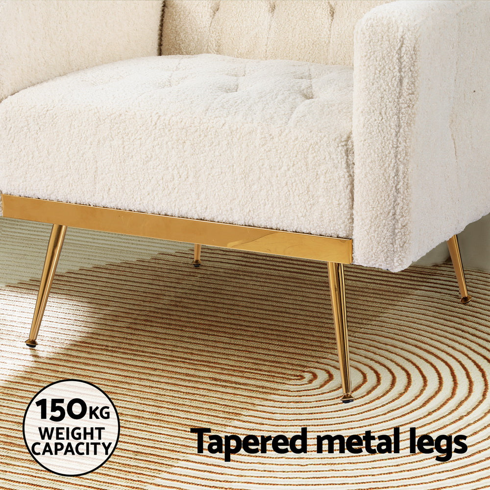 Armchair Bouclé - Beige