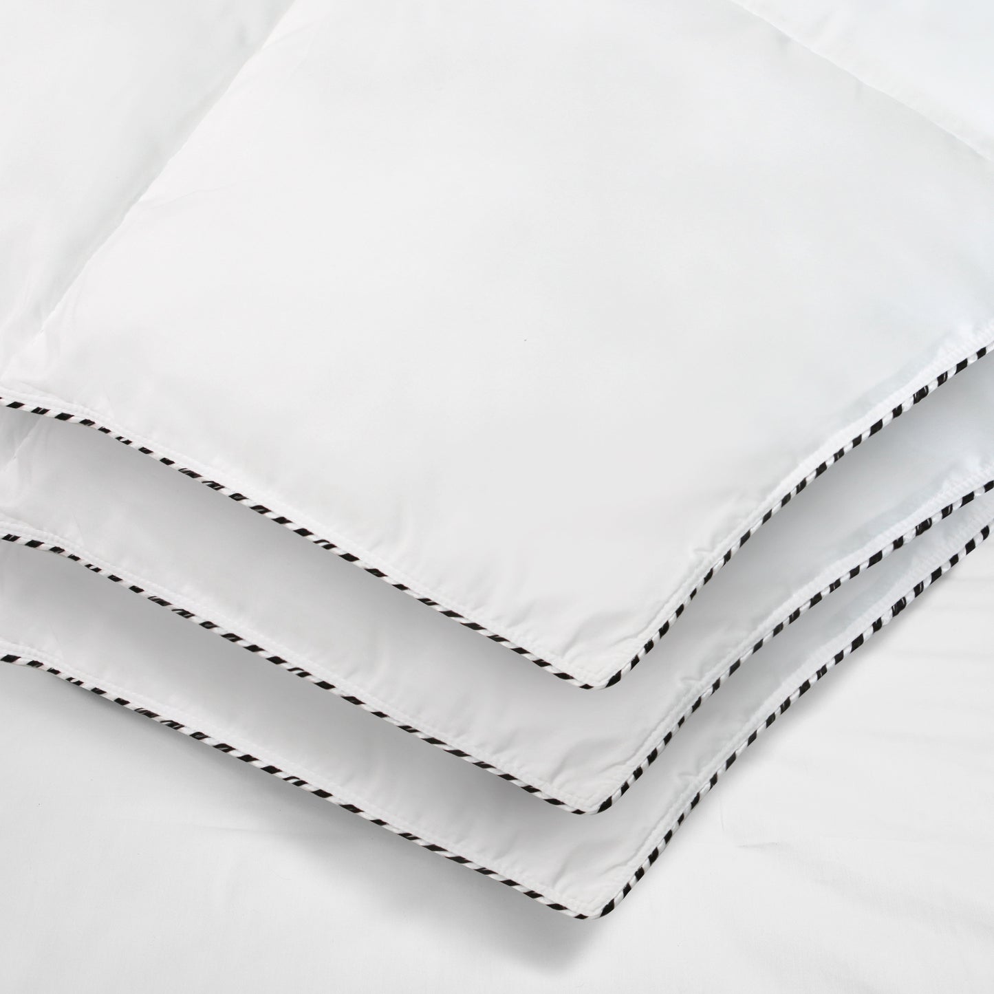 Double Royal Comfort Bamboo Blend Quilt 250GSM Luxury Duvet 100% Cotton Cover - White