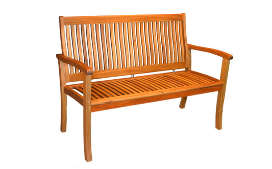 Harper 2 Seater Bench - Natural