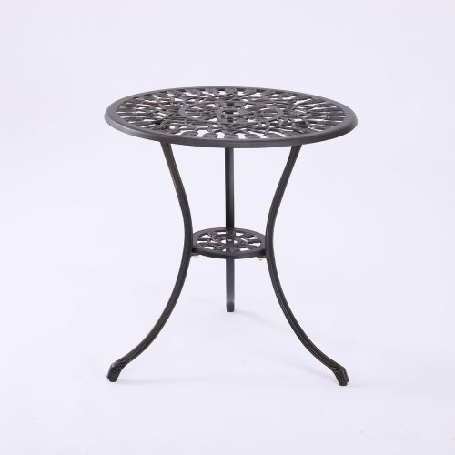 Nicole 2-Seater Cast Aluminium Bistro - Bronze