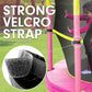 4.5ft Trampoline Round Free Safety Net Spring Pad Cover Mat - Yellow Pink