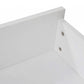 Leah Set of 2 Wooden Bed Frame Storage Trundle Drawers - White