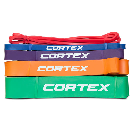 CORTEX Resistance Band Set of 5 5mm-45mm