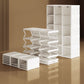 Cubes Storage Folding Cabinet Wardrobe With 8 Grids & 4 Doors & 1 Hanger