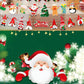 3M Christmas Bunting Banners Garland Wall Decor Elk Snowman Party Decor - 2 Packs