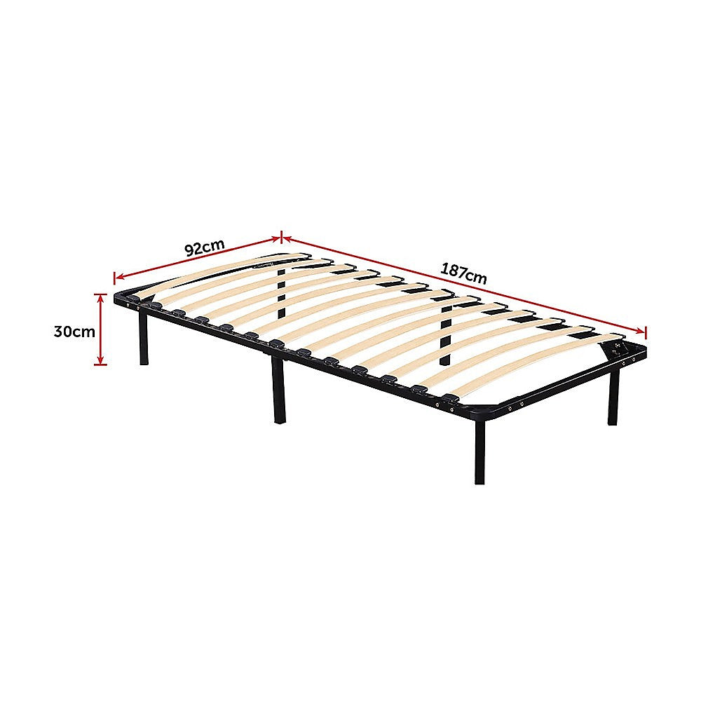 Eliana Metal Bed Frame - Black Single