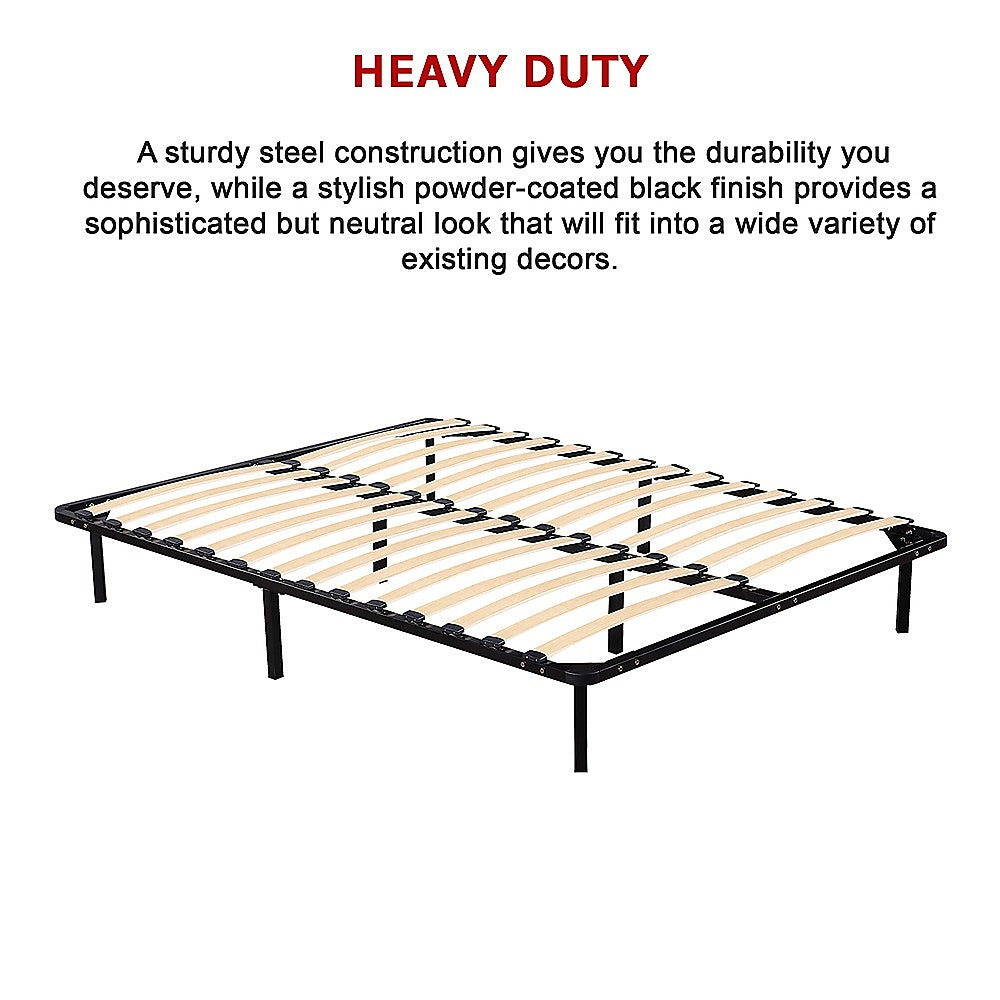Eliana Metal Bed Frame - Black Queen