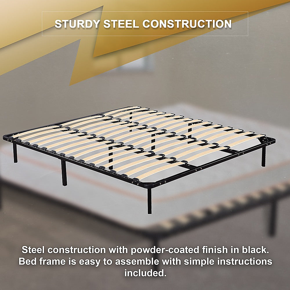 Eliana Metal Bed Frame - Black King