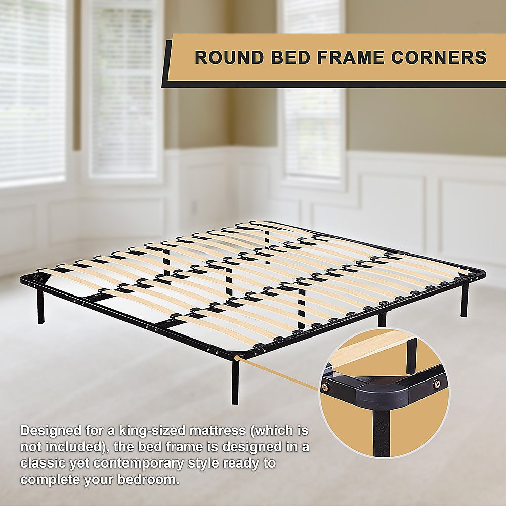 Eliana Metal Bed Frame - Black King