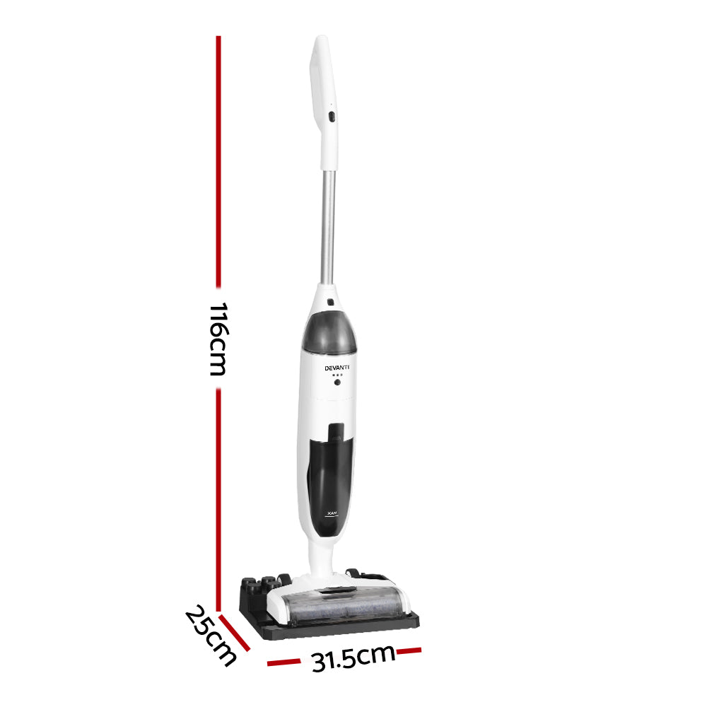 Handheld Wet Dry Vacuum Cleaner Mop Brushless Vacuums HEPA Filter 250W