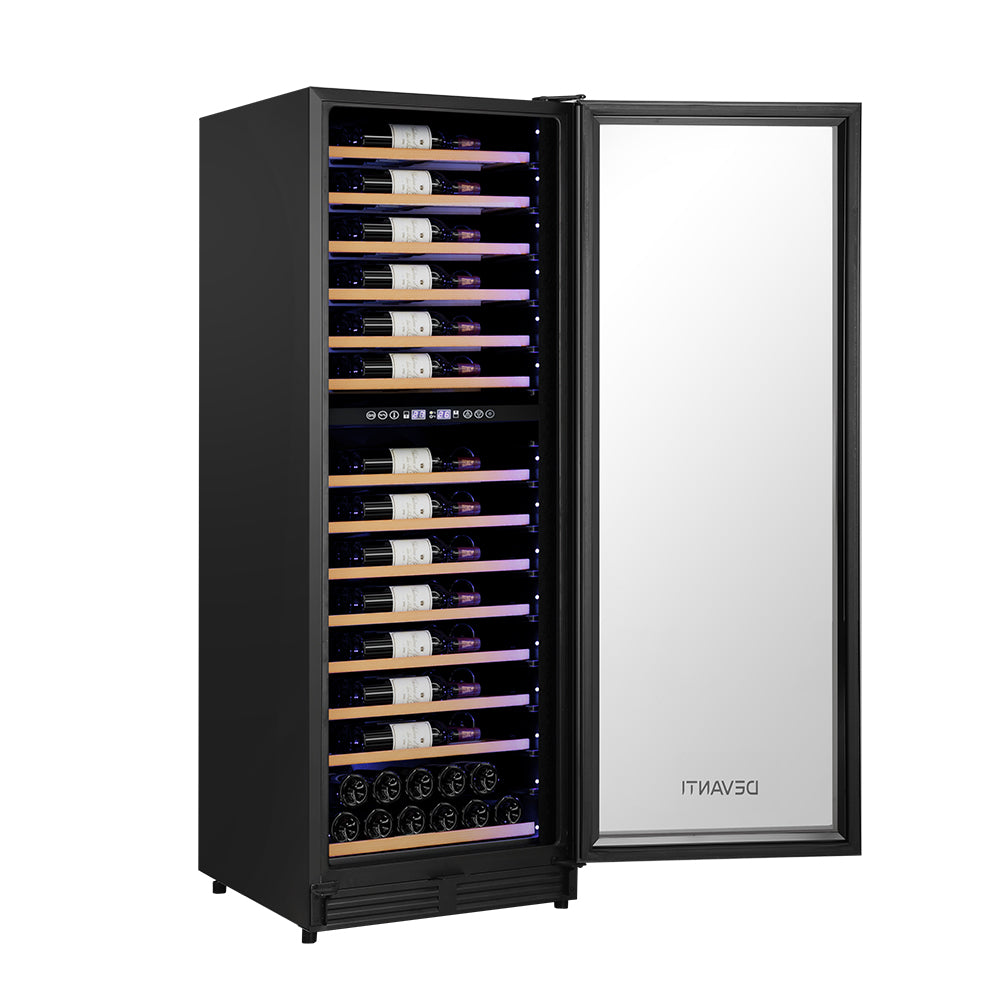 Wine Cooler Fridge Compressor Cellar Chiller Commercial Home 128 Bottles