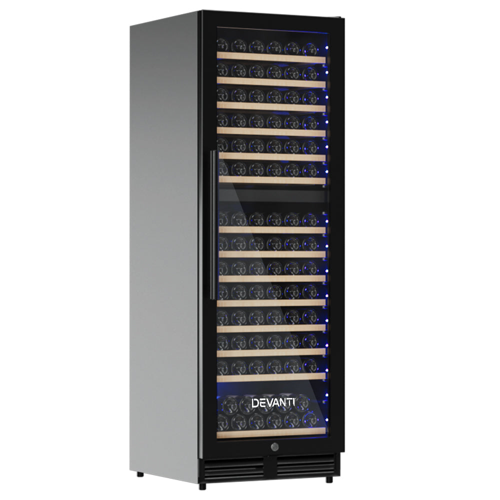 Wine Cooler Fridge Compressor Cellar Chiller Commercial Home 154 Bottles