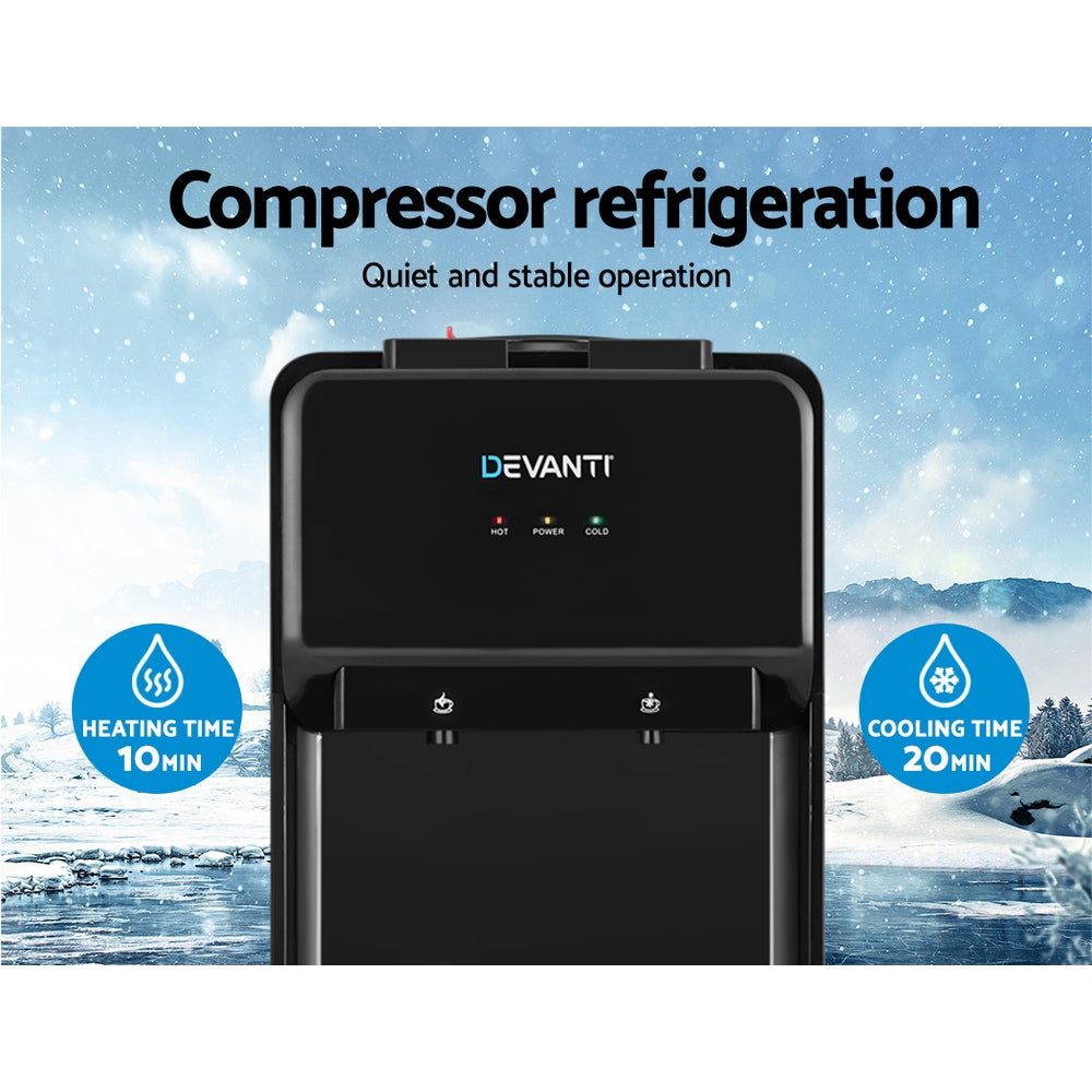 Water Cooler Dispenser Bench Top - Black