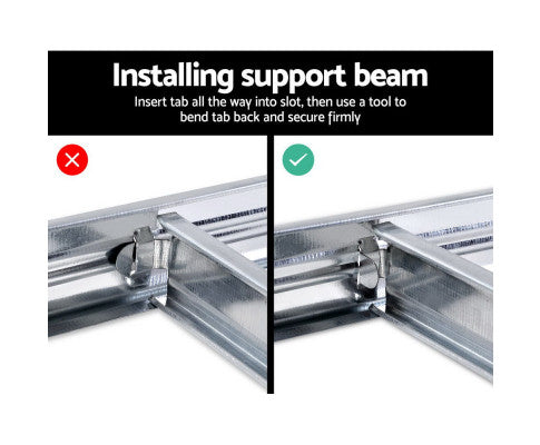 Giants 3x1.8M Warehouse Shelving Rack Racking Garage Metal Storage Shelves