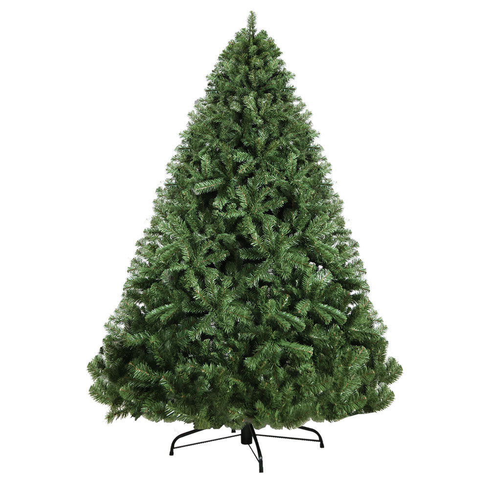 8ft 2.4m 1500 Tips Christmas Tree Xmas Tree Decorations Green