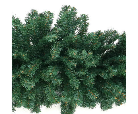 2.4m Christmas Garland Xmas Decorations Green Wedding Party