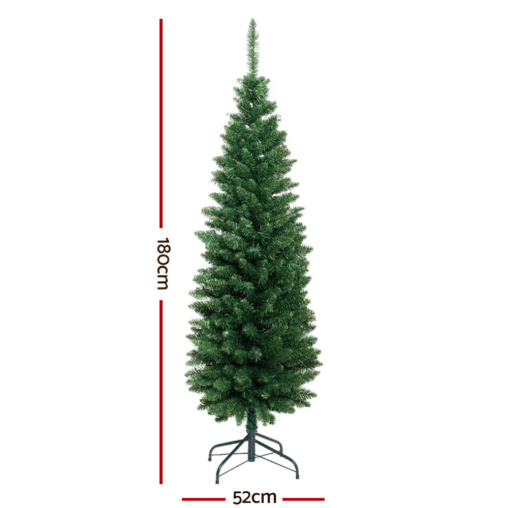 6ft 1.8m 300 Tips Christmas Tree Xmas Tree Decorations Green