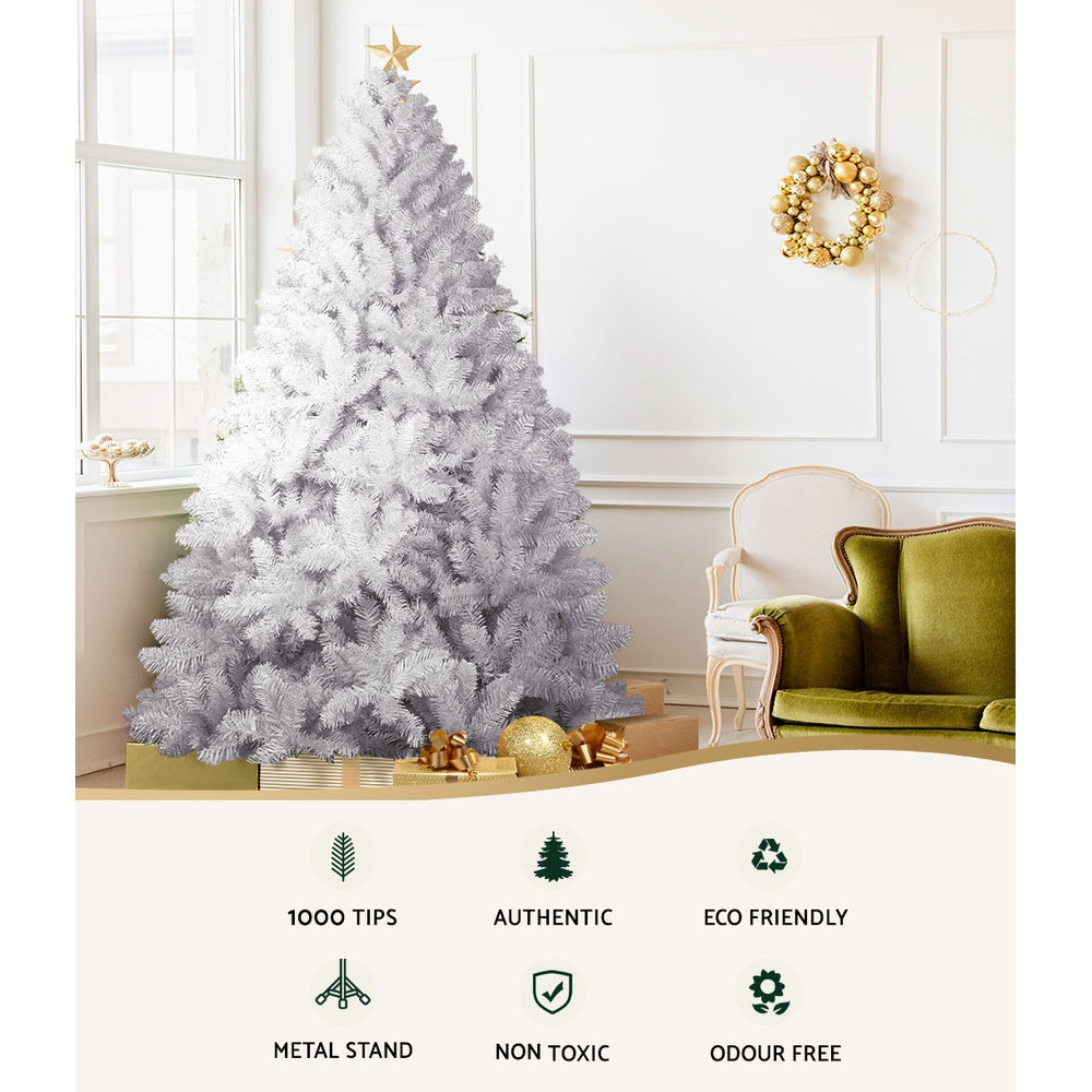 7ft 2.1m 1000 Tips Christmas Tree Xmas Tree Decorations