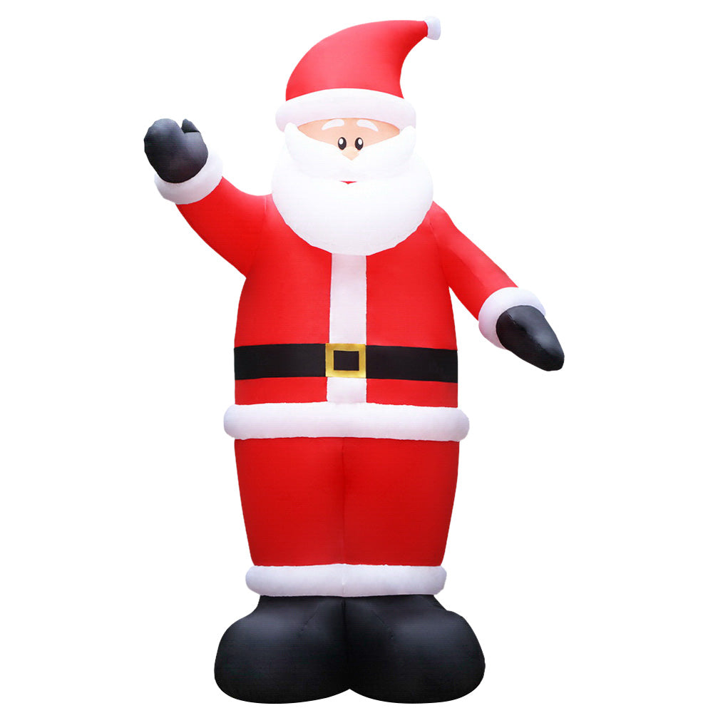 Santa Christmas Inflatable Illuminated Xmas Decorations - 5M