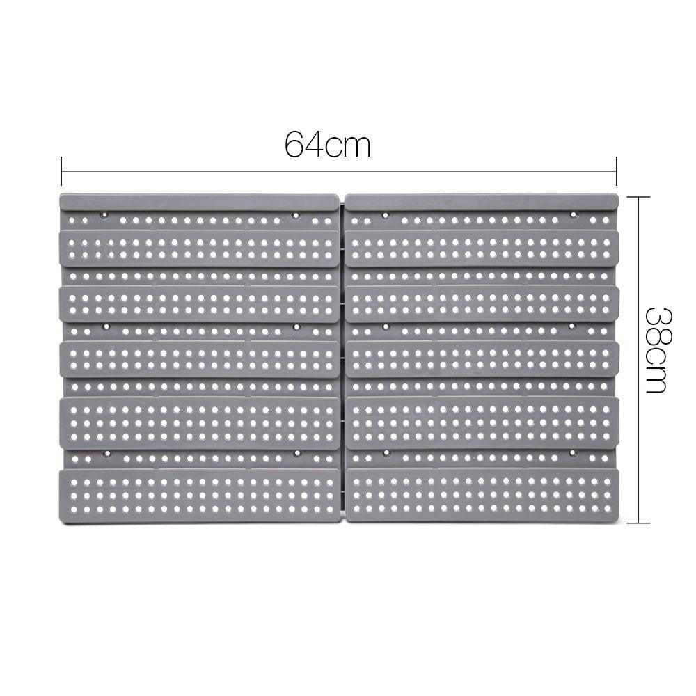 30 Bin Wall Mounted Rack Storage Organiser