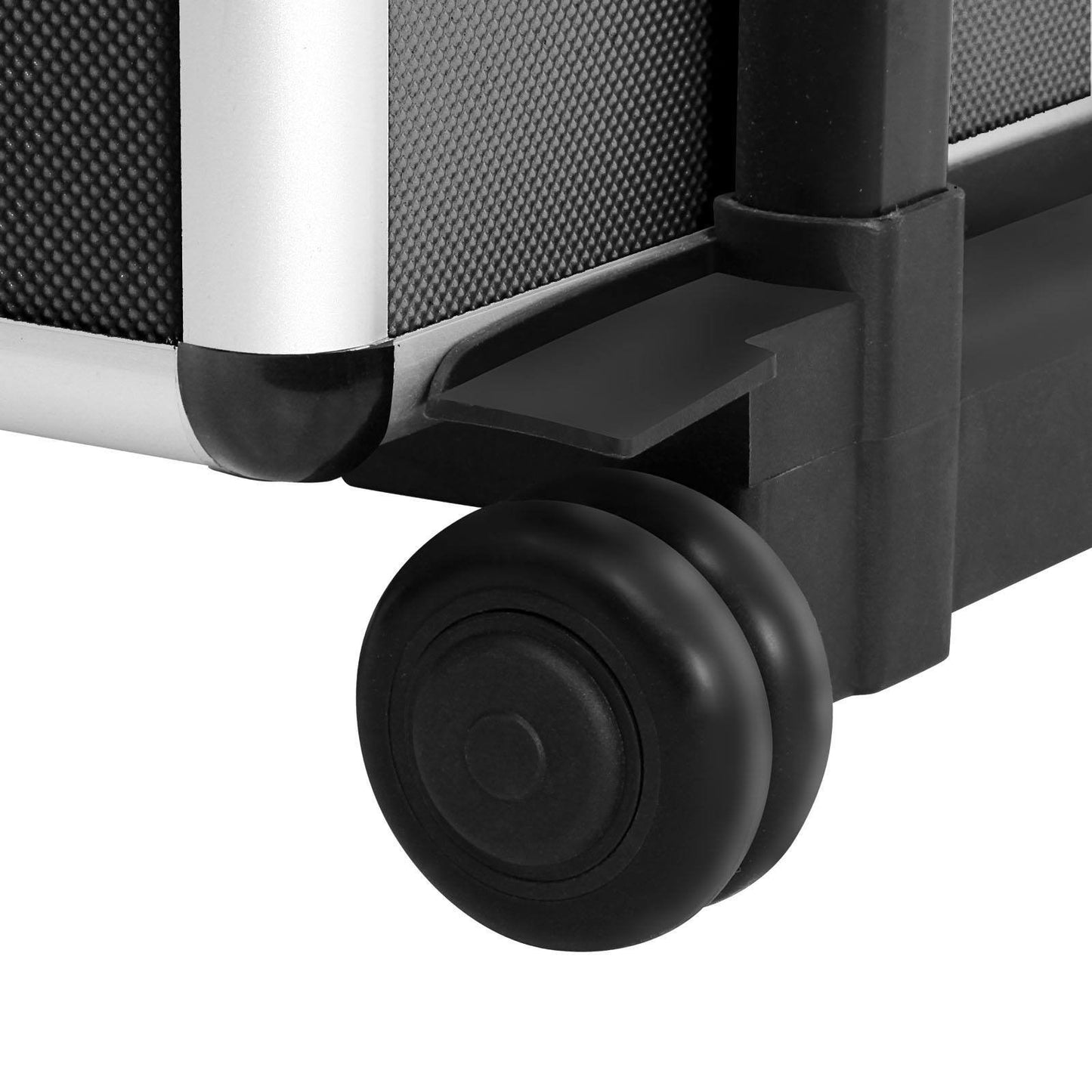 7 in 1 Portable Cosmetic Beauty Makeup Trolley - Black