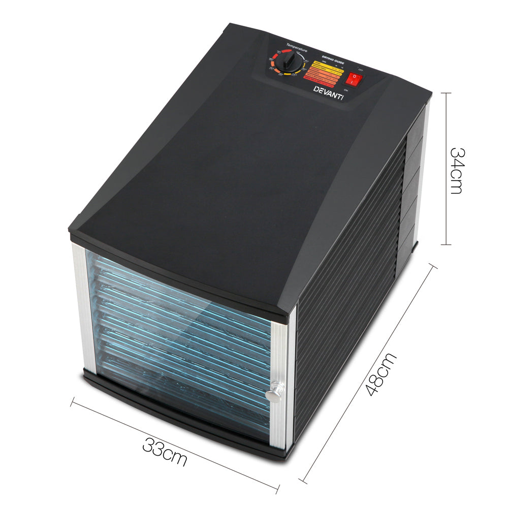 Devanti 10 Trays Food Dehydrator