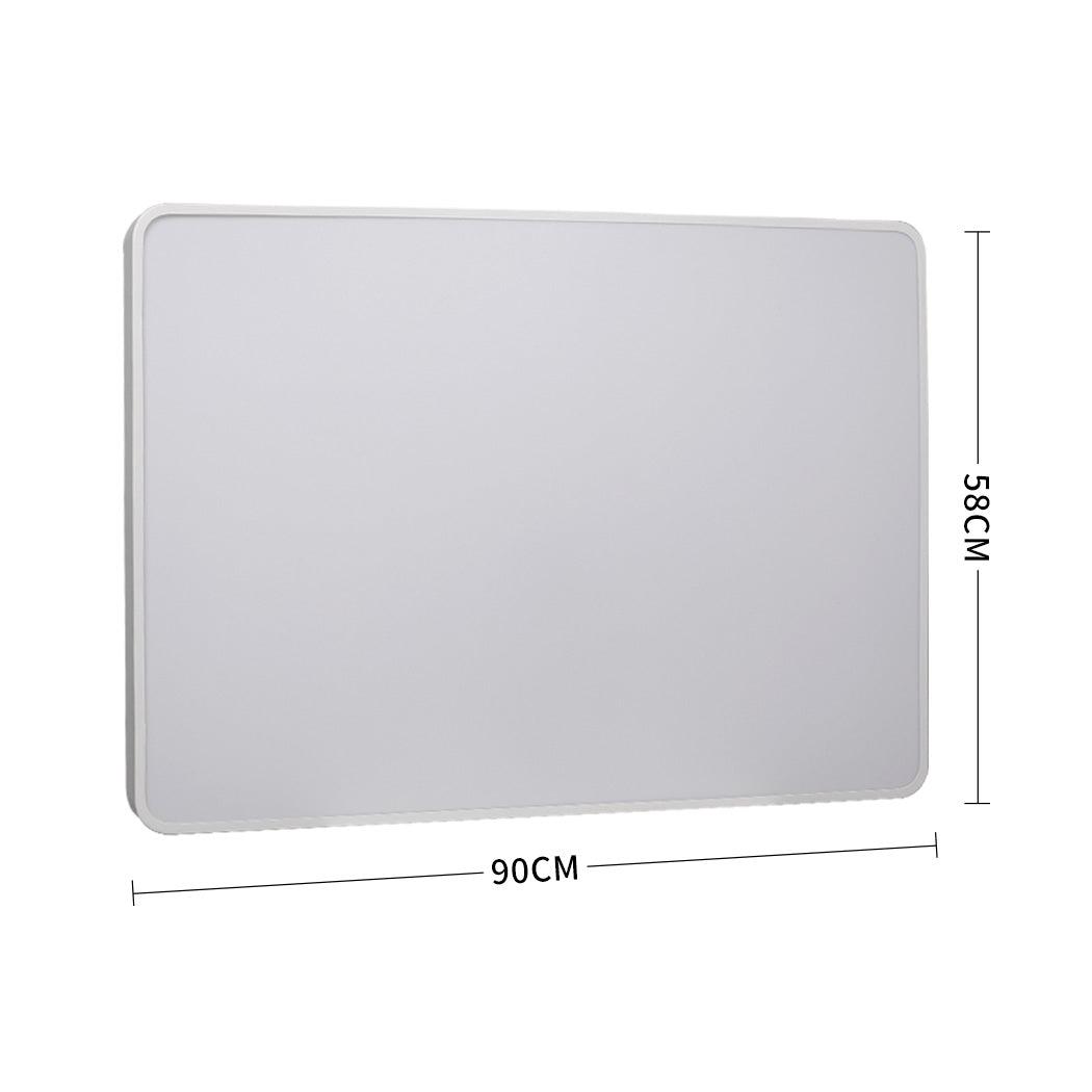 3-Colour Ultra-Thin 5cm Led Ceiling Light Modern Surface Mount 192W - White