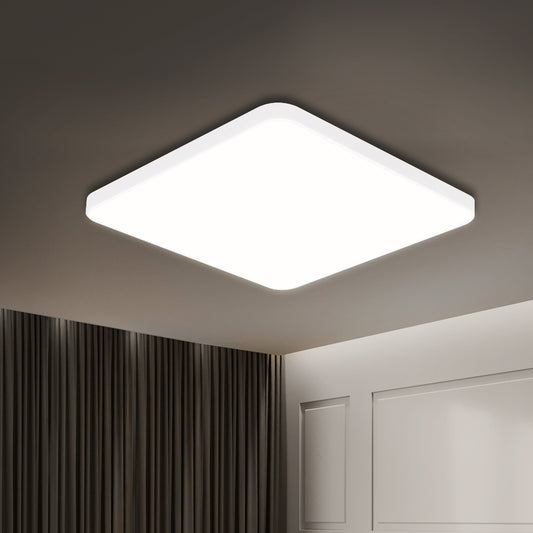 3-Colour Ultra-Thin 5cm Led Ceiling Light Modern Surface Mount 72W White