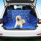 Pet Boot Car Seat Cover Hammock Nonslip Dog Puppy Cat Waterproof Rear Blue - Blue