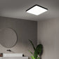 3-Colour Ultra-Thin 5cm Led Ceiling Light Modern Surface Mount 36W Black