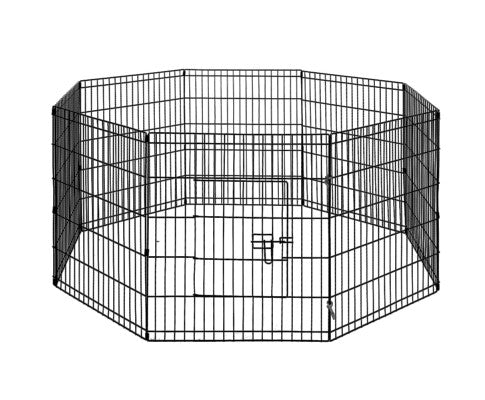 Pet Playpen Dog Playpen 30" 8 Panel Puppy Exercise Cage Enclosure Fence