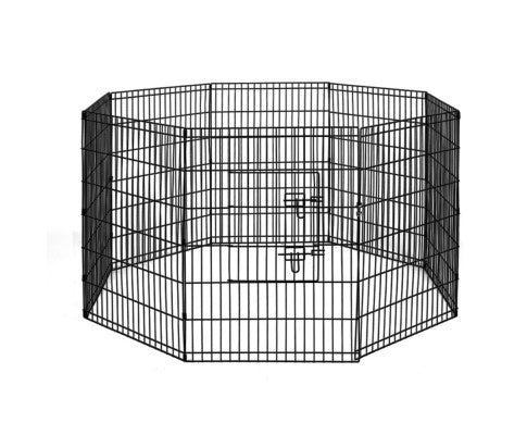 Pet Dog Playpen 36" 8 Panel Puppy Exercise Cage Enclosure Fence