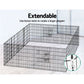 Pet Dog Playpen 36" 8 Panel Puppy Exercise Cage Enclosure Fence