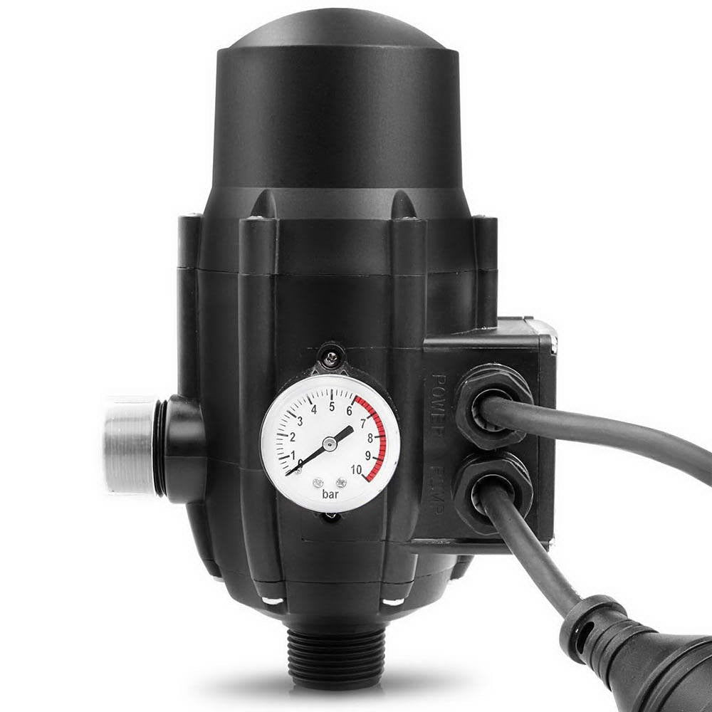 Adjustable Automatic Electronic Water Pump Controller - Black