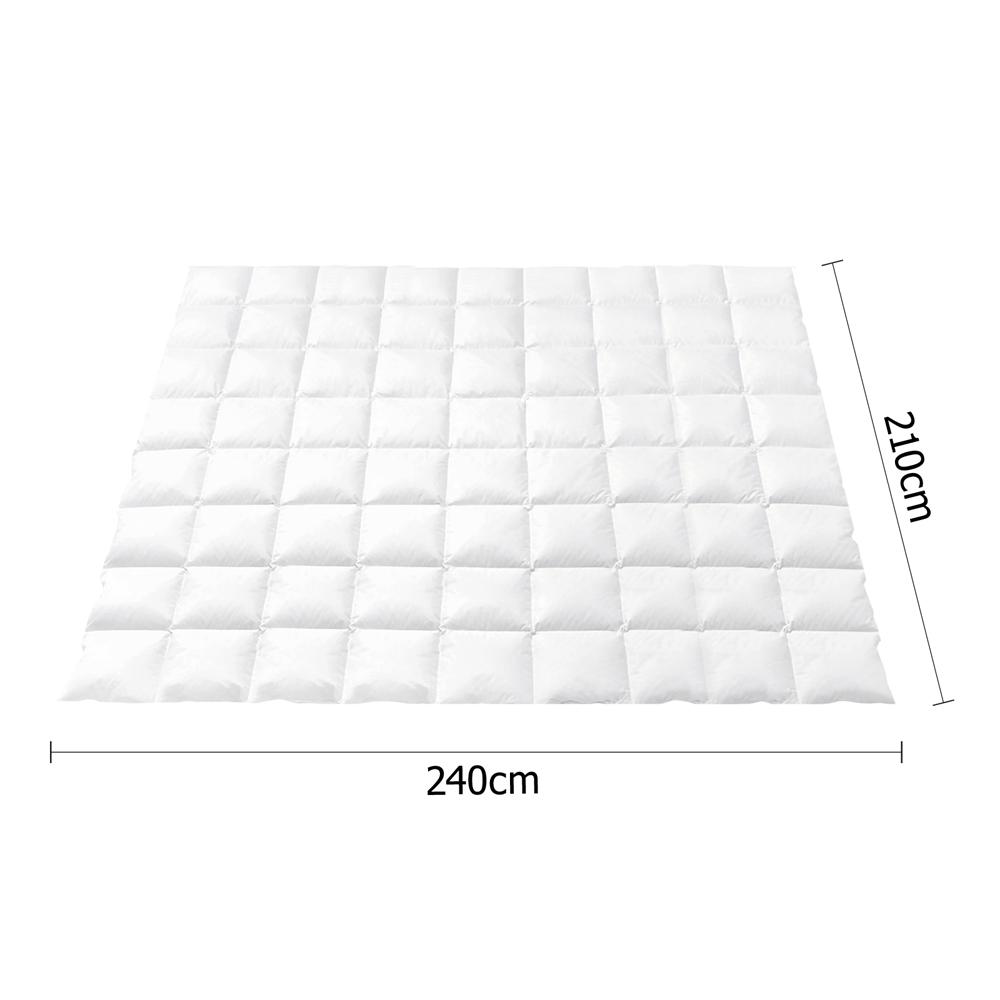 King Giselle Bedding 500GSM Duck Down Feather Quilt