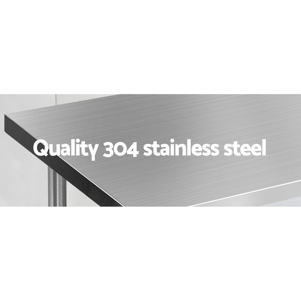 1524mmx610mm Commercial Stainless Steel Kitchen Bench