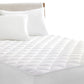 KING SINGLE Fully Fitted Waterproof Microfiber - White