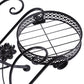 Set of 2 Plant Stand Outdoor Indoor Flower Pot Metal Corner Shelf Garden Home Decor AU