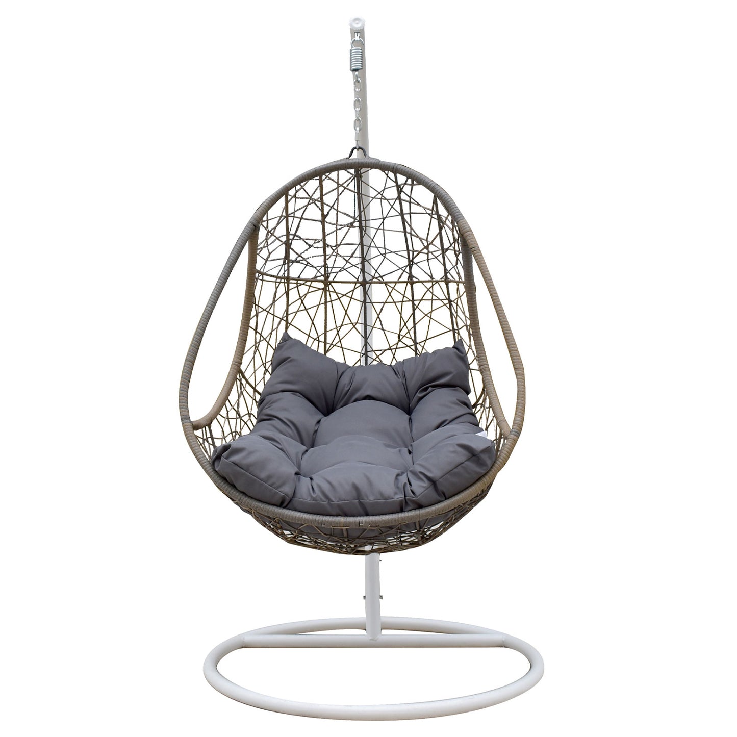 Jessica Furniture Rocking Egg Chair - Grey