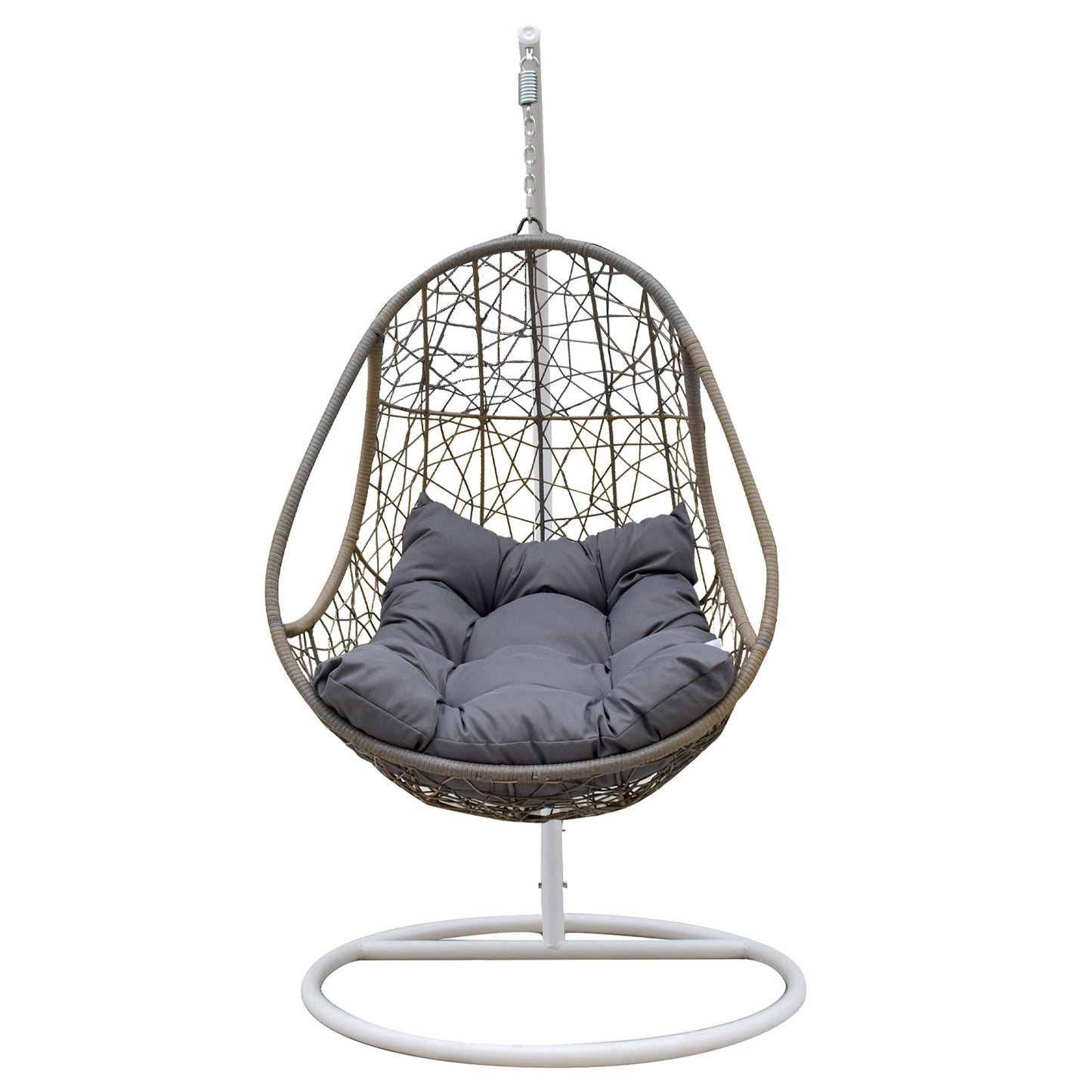 Jessica Furniture Rocking Egg Chair - Grey