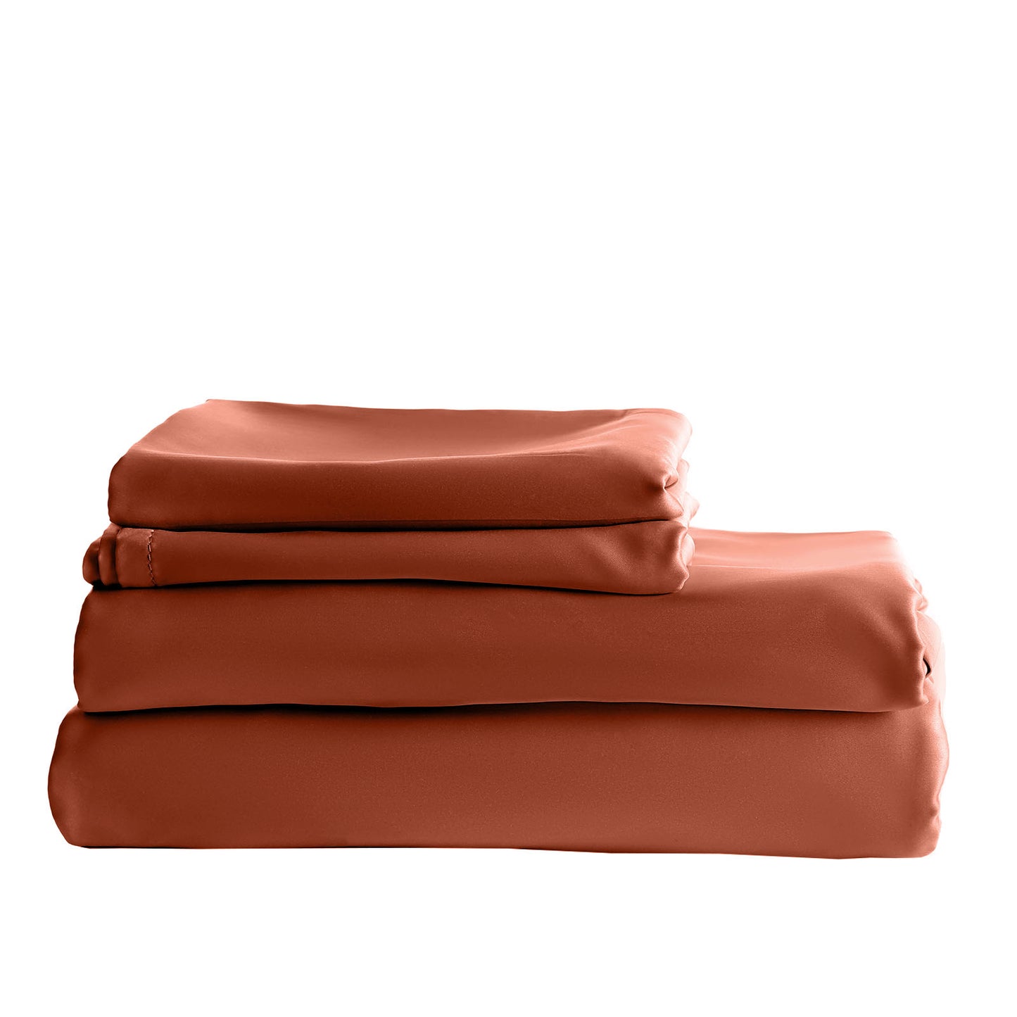 KING 1000TC Bamboo Cotton Quilt Cover Sets - Brown
