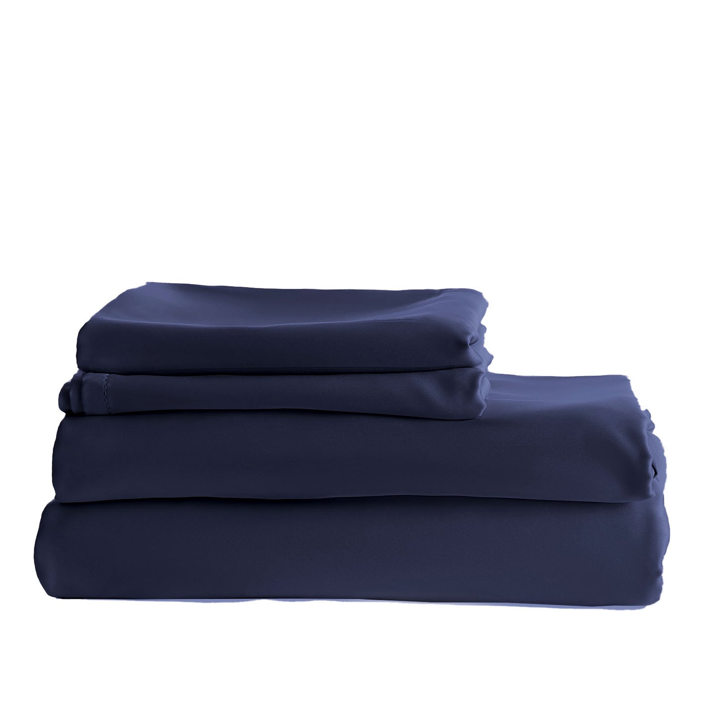 KING 1000TC Bamboo Cotton Quilt Cover Sets - Royal Blue