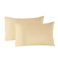 KING 1000TC 3-Piece Blended Bamboo Quilt Cover Sets - Beige