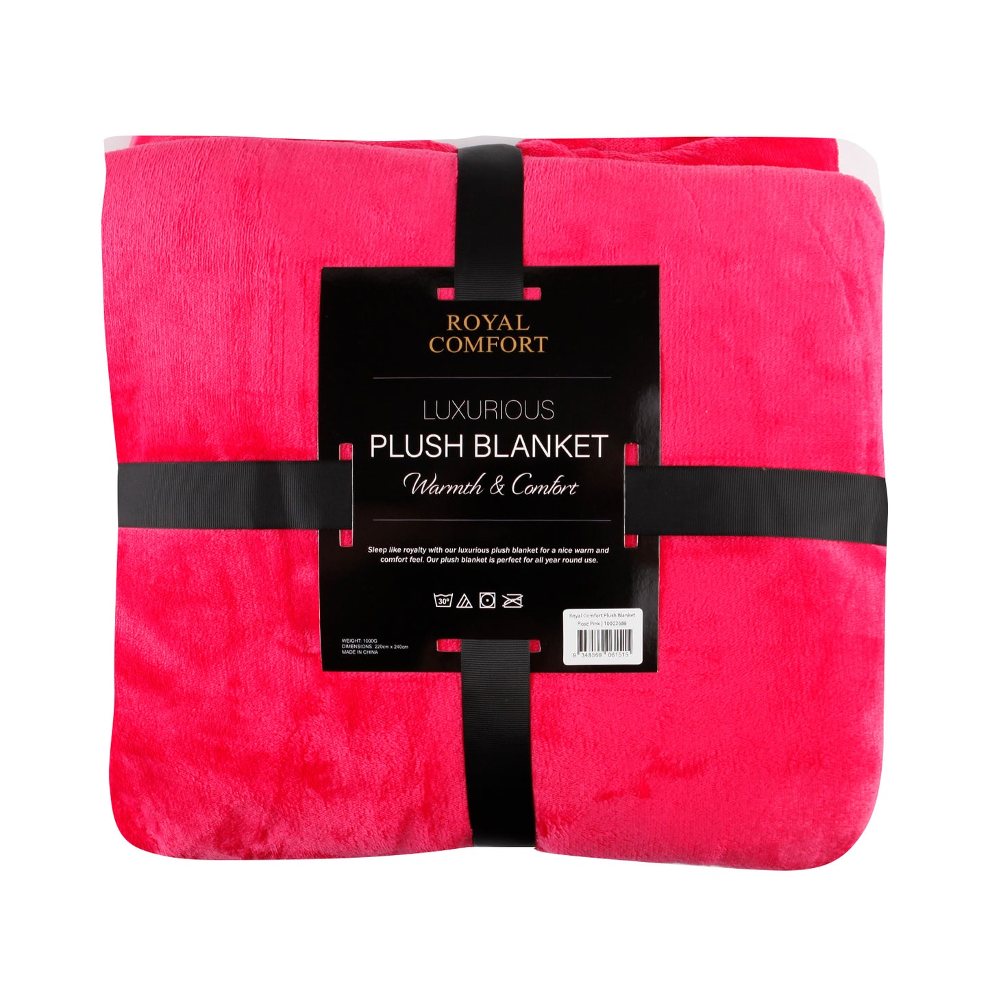 Wynter Throw Soft Blanket Plush - Pink