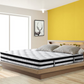 Homey Bed & Mattress Package with 35cm Mattress - White King Single