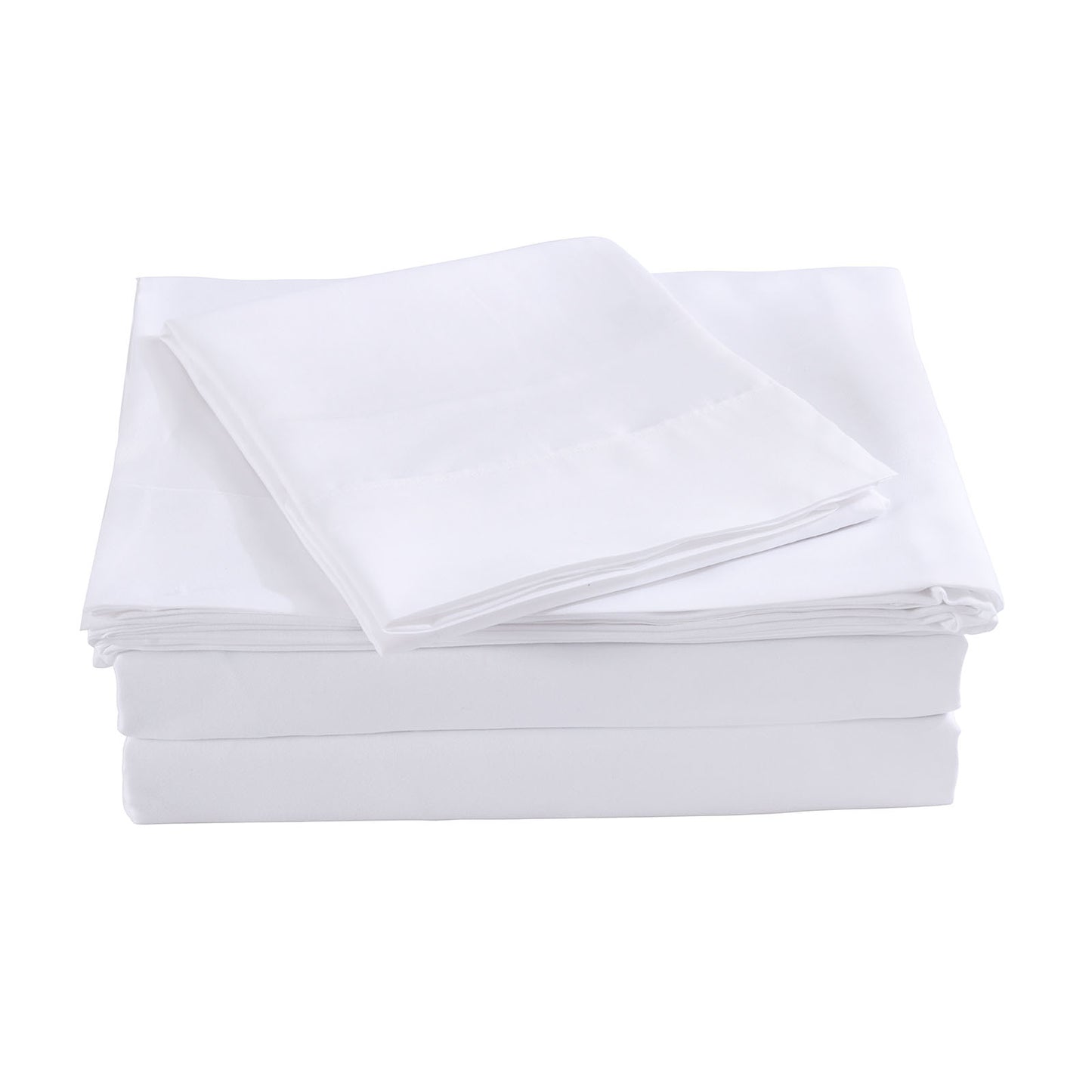 Queen Royal Comfort Blended Bamboo Sheet Set - White
